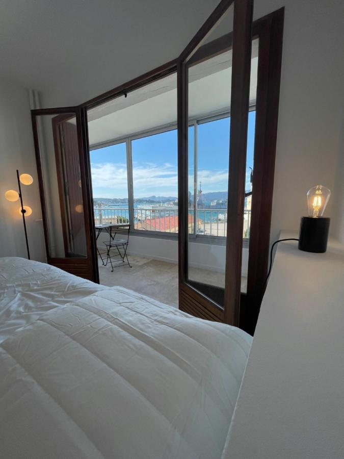 Design T3 Vue Mer Et Montagne 2 Chambres 3Mn De La Plage Fibre Clim Saint-Mandrier-sur-Mer Eksteriør bilde